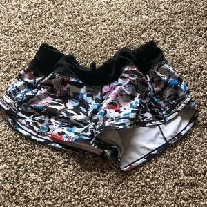 LULU LEMON speed up shorts